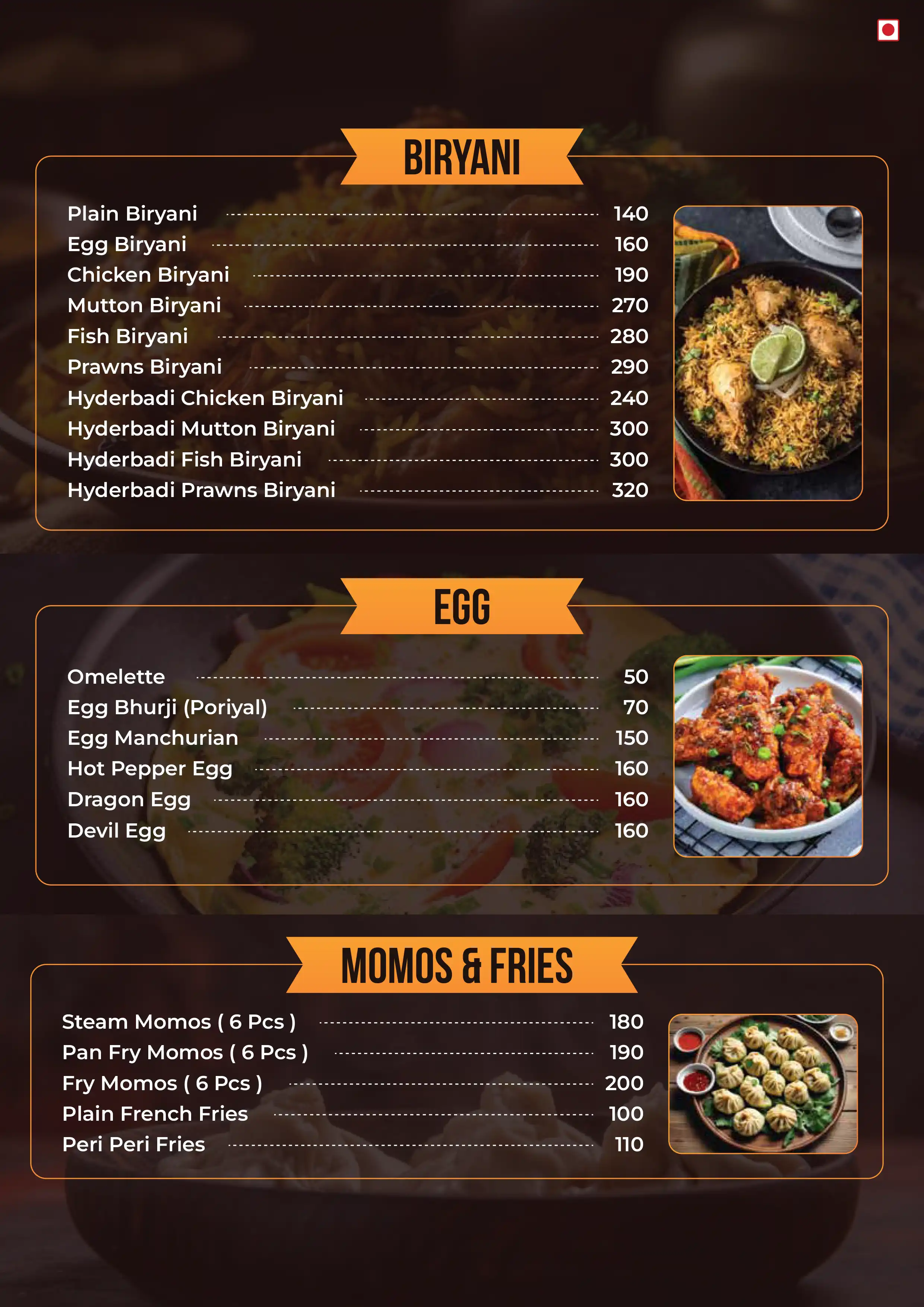 Menu Page 7